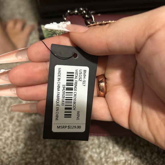 NWT Badgley Mischka crossbody - Picture 3 of 3